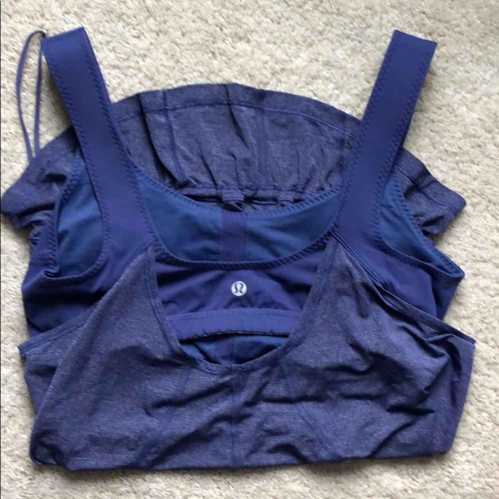 Lululemon Purple/Blue Workout Top